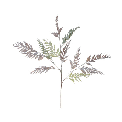 Violetti/vihreä saniainen – tekoköynnös, 98 cm