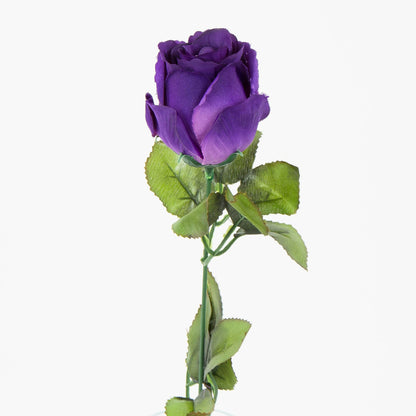 Violetti/violetti tekoruusun kukkavarsi, 12 kpl