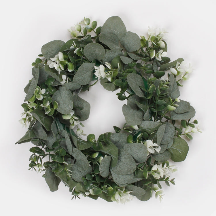 Eukalüpti pärg 35 cm roheline - Kunstlilled