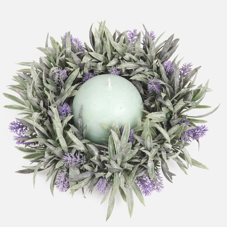 Lavendlipärg roheline Ø26 cm - Kunstlilled