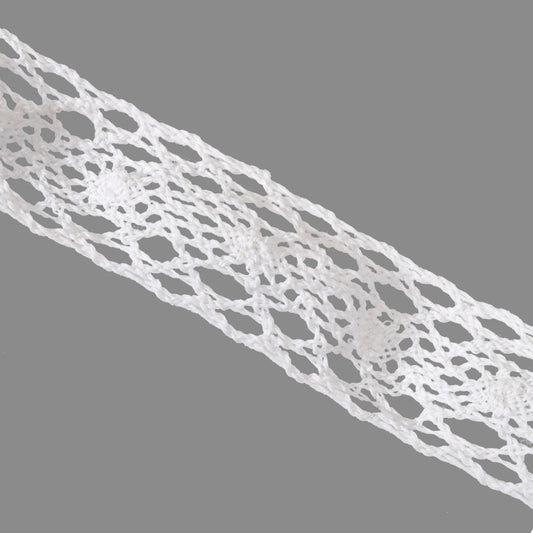 Valge pitslint 4 cm - Kunstlilled