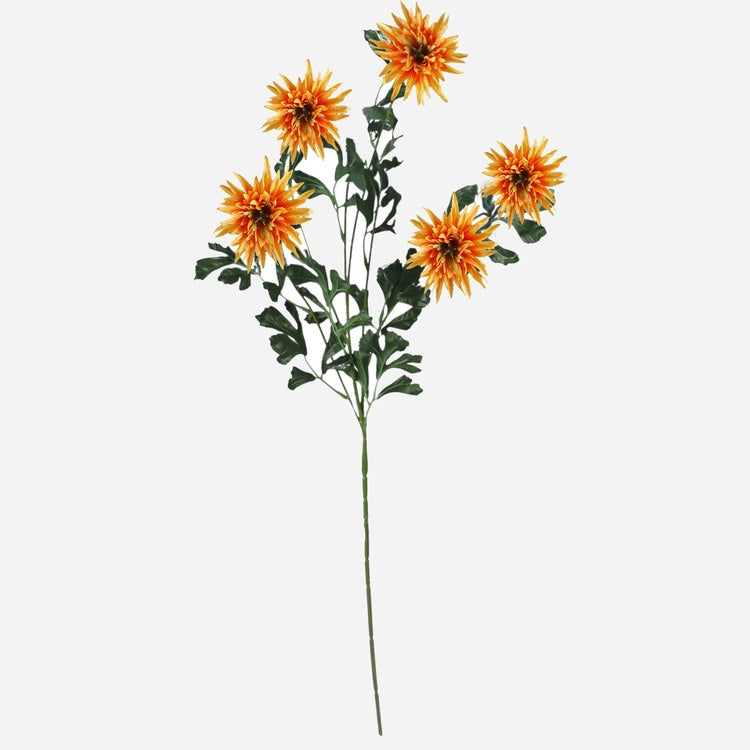 Oranž karikakra kunstlillebukett 91 cm - Kunstlilled