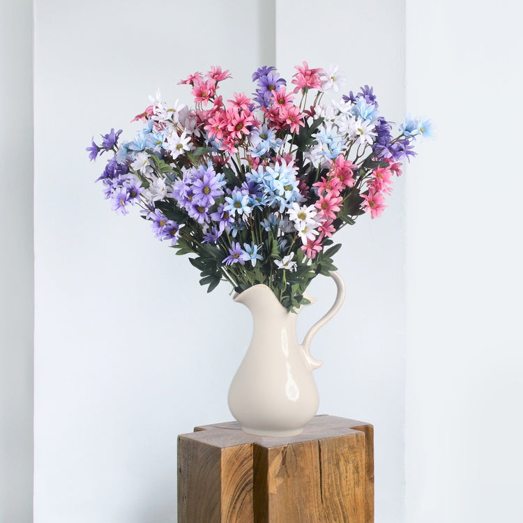 Daisy kunstlille juhuslik värv 66 cm - Kunstlilled